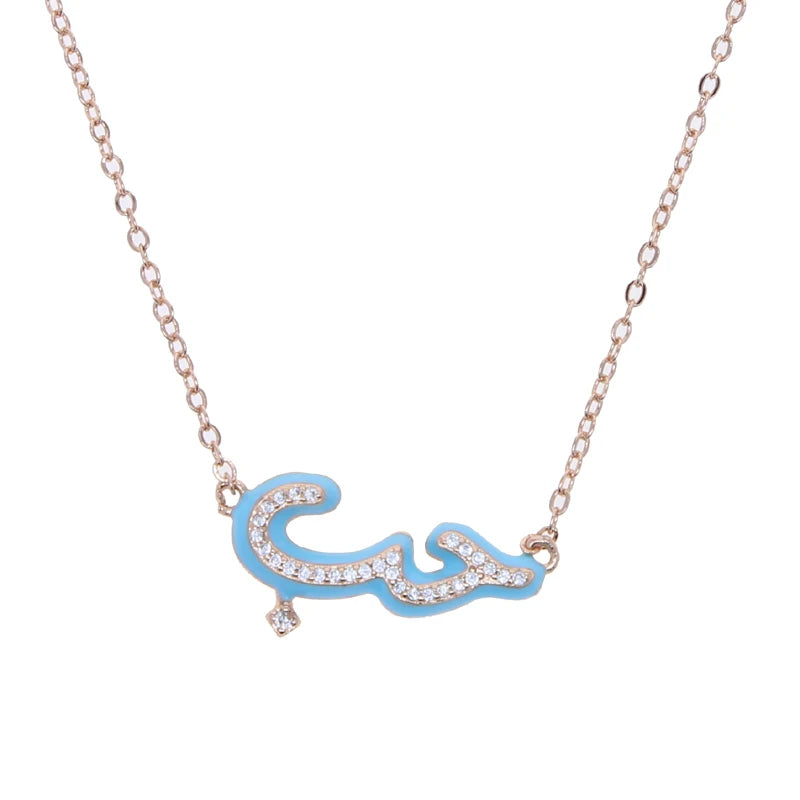 Love Necklace Sky Blue